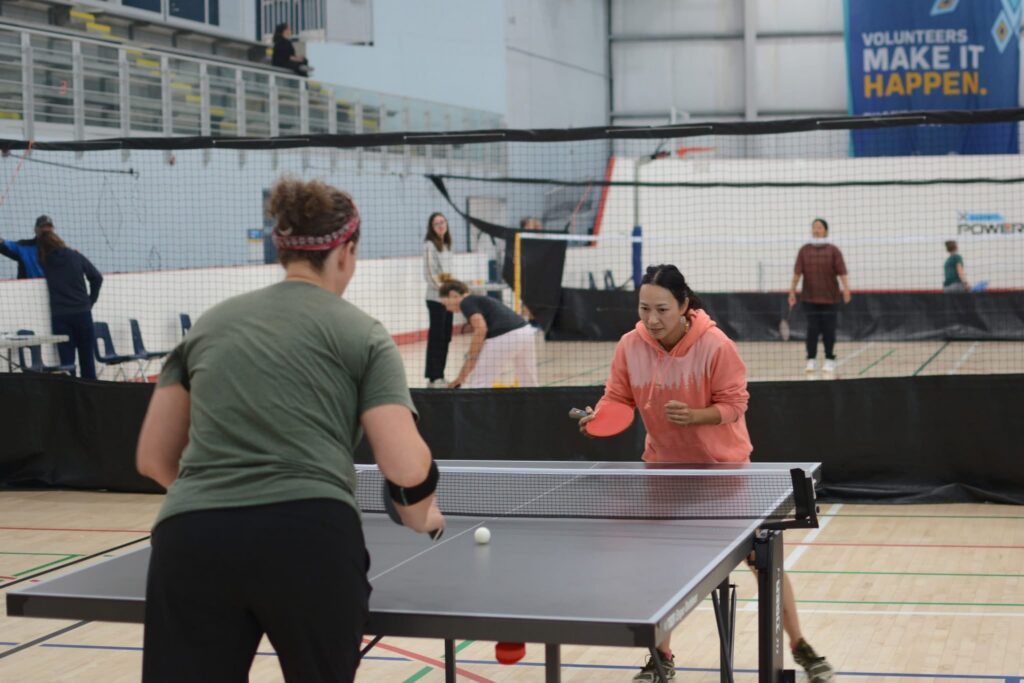 Racketlon in the Yukon